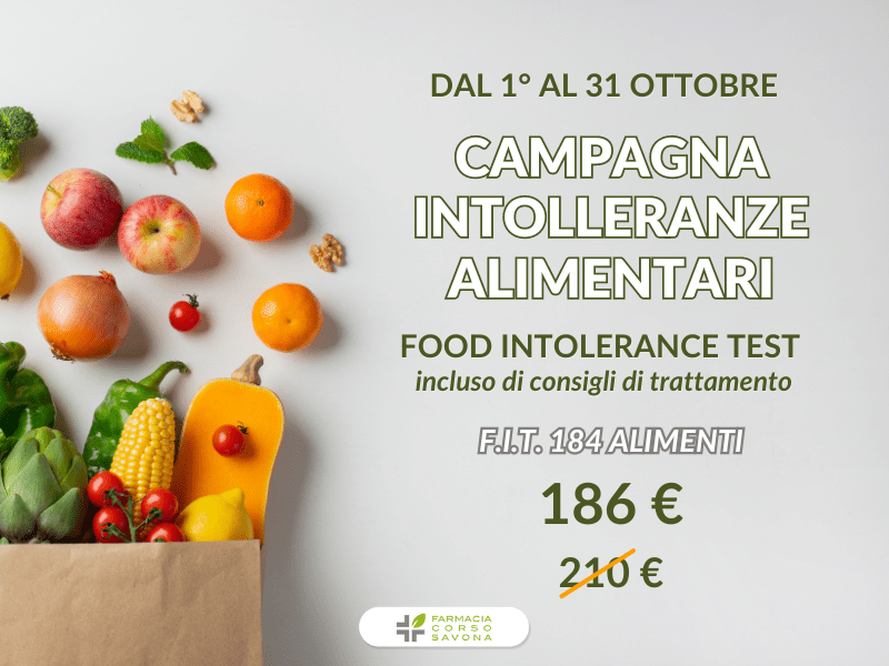 Campagna Intolleranze Alimentari